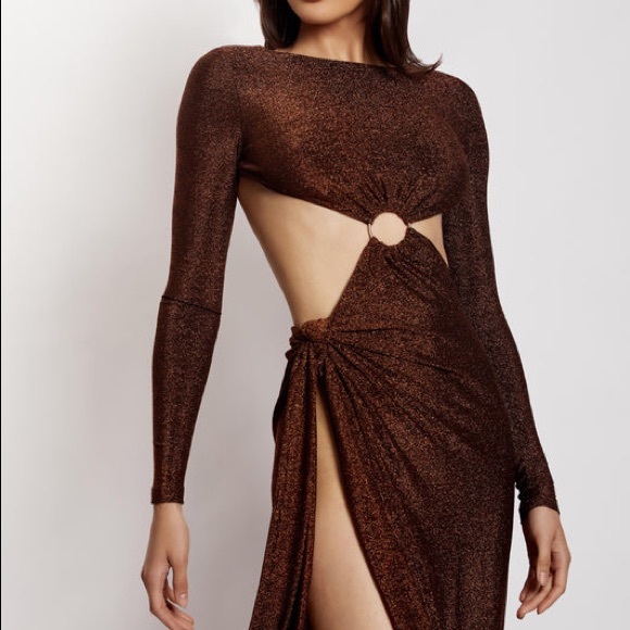 Meshki Dresses & Skirts - Meshki Christina Backless Maxi Wrap Dress